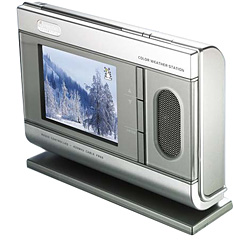 Sharper Image Color Weather Forecaster (Image courtesy Sharper Image)