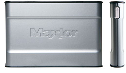 Maxtor OneTouch III Mini Edition (Image courtesy Maxtor)