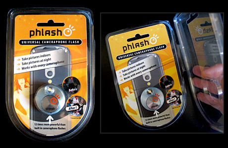 Phlash - Packaging (Image property of OhGizmo)