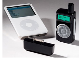 Hammacher Schlemmer iPod Remote With Display (Image courtesy Hammacher Schlemmer)