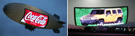 A-170 Video Lightsign Airship (Images courtesy Gizmag & Lightships)