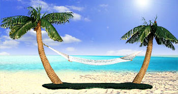 Desert Island Hammock (Image courtesy I Want One Of Those)