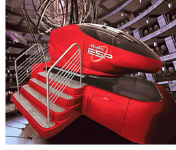 Morphis ESP Motion Simulator (Image courtesy FAO Schwarz)