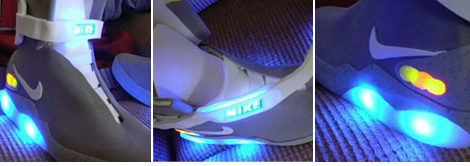 BTTF 2015 Nikes (Image courtesy ebay Seller 123bttf)