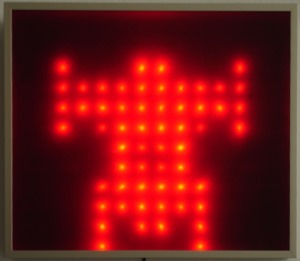 akiko Sakaizumi LED art piece