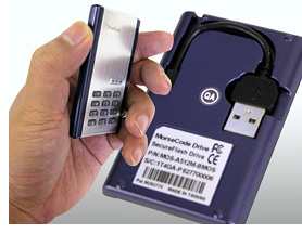 Thanko Secure Morse Code Flash Drive (Image courtesy Thanko)