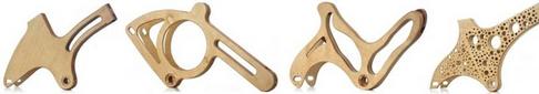 wood bike frames