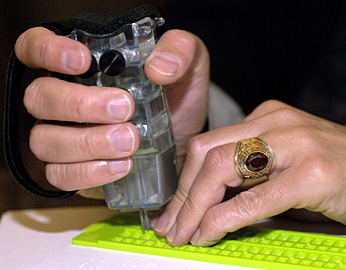 low cost braille reader