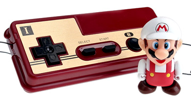 famicon mario figurines