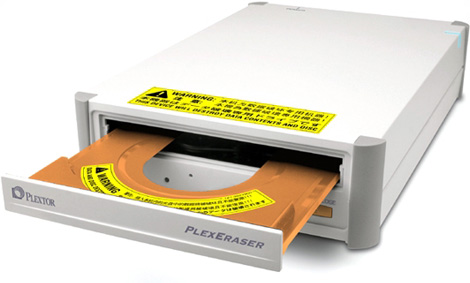 Plextor PlexEraser (Image courtesy Akihabara News)