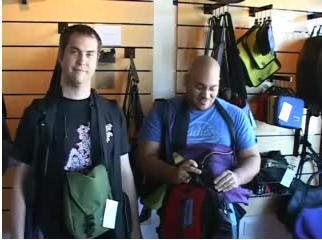tom bihn and andru edwards