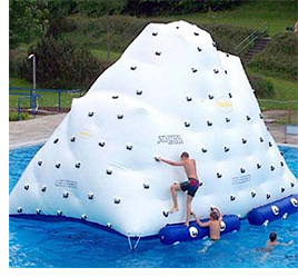 Inflatable Iceberg (Image courtesy Crazy Shark Water Sports)