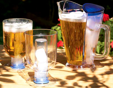 beer pitcher ice