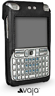 Vaja Nokia E61 Leather Case (Image courtesy Vaja)