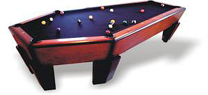 The Manhattan - Casket Pool Table (Image courtesy Casket Furniture)