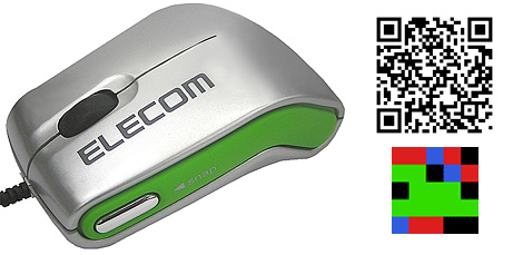 Elecom QR Reading Mouse (Image courtesy Akihabara News)