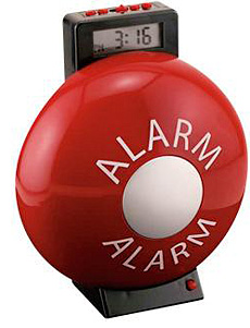 Fire Bell Alarm Clock (Image courtesy Spilsbury)