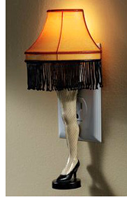 Christmas Story Leg Lamp (Image courtesy Spilsbury)