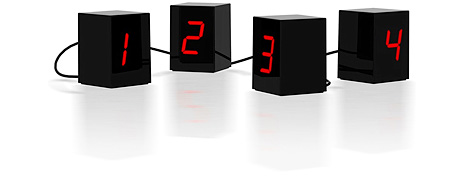 Open Edition LED Clock (Image courtesy Generate)