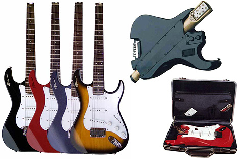 Stow-Away Guitar (Images courtesy Stewart Guitar Company)