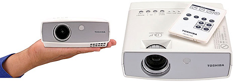 Toshiba TDP-FF1AU (Images courtesy Toshiba)