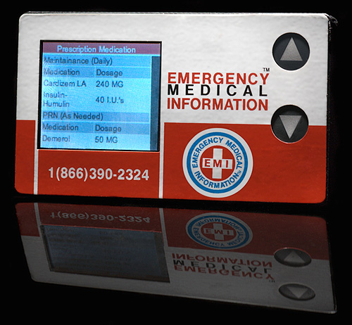EMI 911 rCard (Image courtesy EMI)