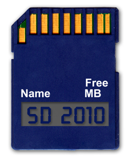 a data sd card