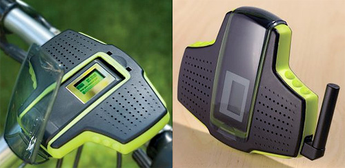 Bicycle MP3 Player With Speaker (Image courtesy Hammacher Schlemmer)