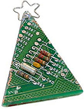 Circuitboard Ornaments (Image courtesy Acorn Studios)