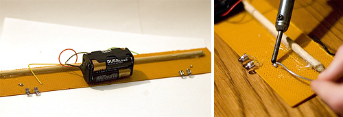 DIY Wii Sensor Bar (Image courtesy Brian 'DoctaBu' Moore)