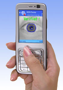oki iris recognition