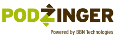 podzinger logo