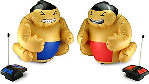 RC Battling Sumo Wrestlers (Image courtesy ThinkGeek)