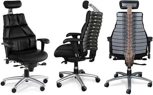 vert seating office chair conforms to your spine ohgizmo