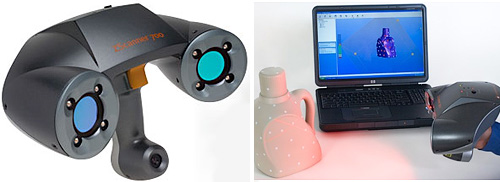 ZScanner 700 (Images courtesy Z Corporation)