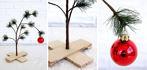 Charlie Brown Pathetic Tree (Images courtesy Urban Outfitters)