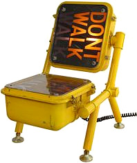 Road Tested Chair (Image courtesy UncommonGoods)