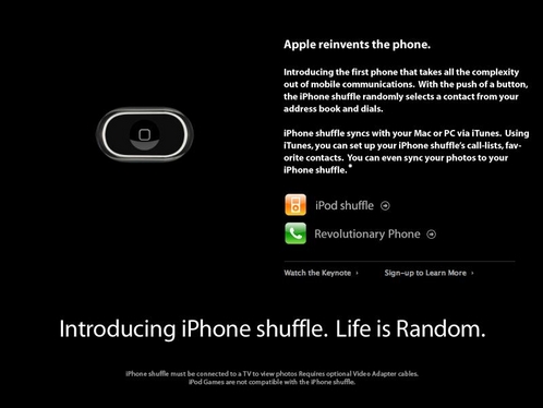 iphone shuffle