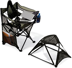 Portable Outdoor Laptop Chair (Image courtesy Hammacher Schlemmer)