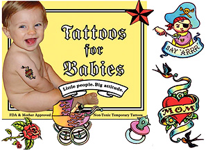 Baby Tattoos (Image courtesy Perpetual Kid)