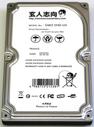 2.5 Inch Hard Case Disk Case (Image courtesy GeekStuff4U.com)