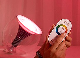 Philips LivingColors Lighting Concept (Image courtesy Philips)