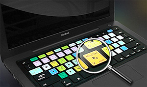 XSKN Photoshop Midnight Keyboard Skin (Image courtesy XSKN)