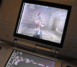 Quake on the DS (Image courtesy DrunkenCoders)