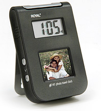Ryoal PF141 Travel Clock With Picture Frame (Image courtesy Royal)