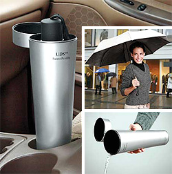 Car Umbrella Drainer (Image courtesy Get Organized)