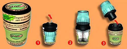 JavaVoo Micro-Brew Personal Barista (Images courtesy JavaVoo)