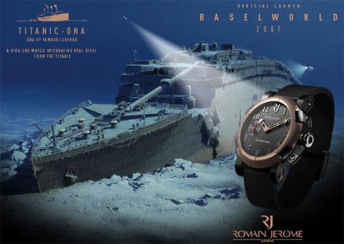 Romain Jerome Titanic DNA Watch Image courtesy Romain Jerome 