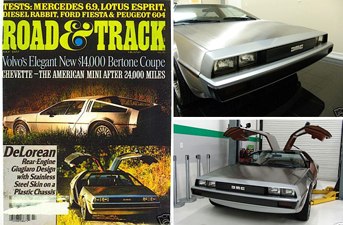 DeLorean DMC12 Prototype Images courtesy eBay By Andrew Liszewski