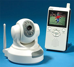 Remote Controlled Pan And Tilt Surveillance Cam (Image courtesy Hammacher Schlemmer)